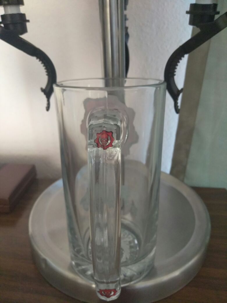 Gears of war beer mug