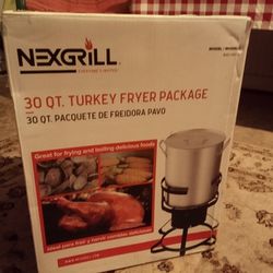 Nexgrill 30 Qt. Turkey Fryer Package - New In Box