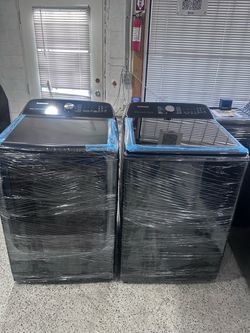 BRAND. NEW. SAMSUNG. WASHER AND. DRYER SET