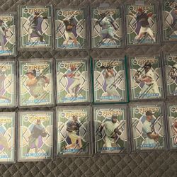 Lot Of Topps Finest Baseball Cards