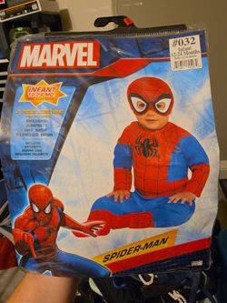 Infant 12 to 24 months Spider-Man outfit