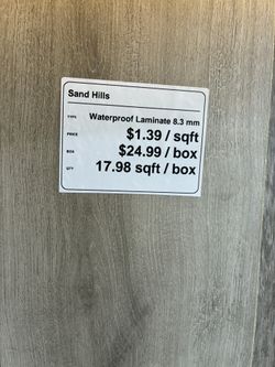 Sand Hills Waterproof Laminate Flooring