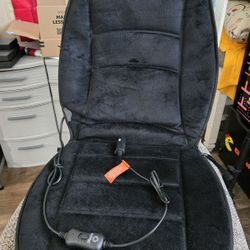 Healthmate Deluxe Velour Heated Seat Cushion