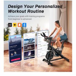 MERACH S26 Exercise Magnetic Stationary Bike Indoor