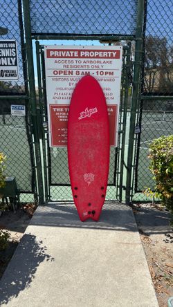 Odyssey lost round nose fish soft top surfboard