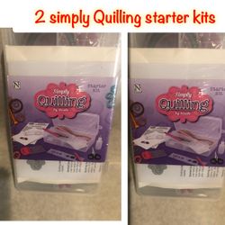 Simply Quilling by Nicole 2 Starter Kits NEW