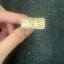 10k Gold Money Ring