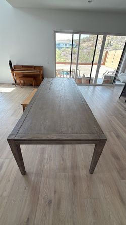 Restoration Hardware Furniture dinning room table living room