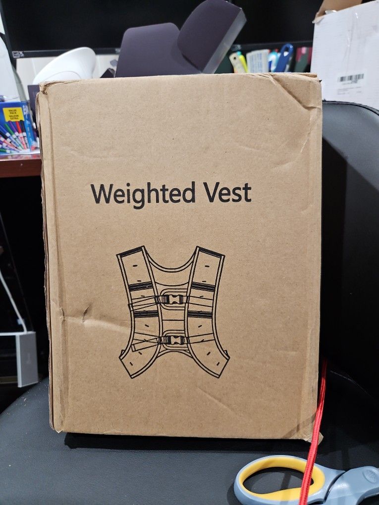 NEW 12LB Weighted Vest