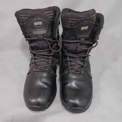 Magnum 6" Side Zip Tactical Boots - Black - US Size 9