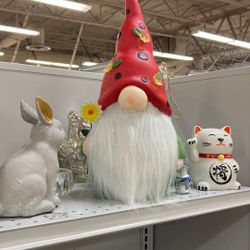 Ladybug gnome
