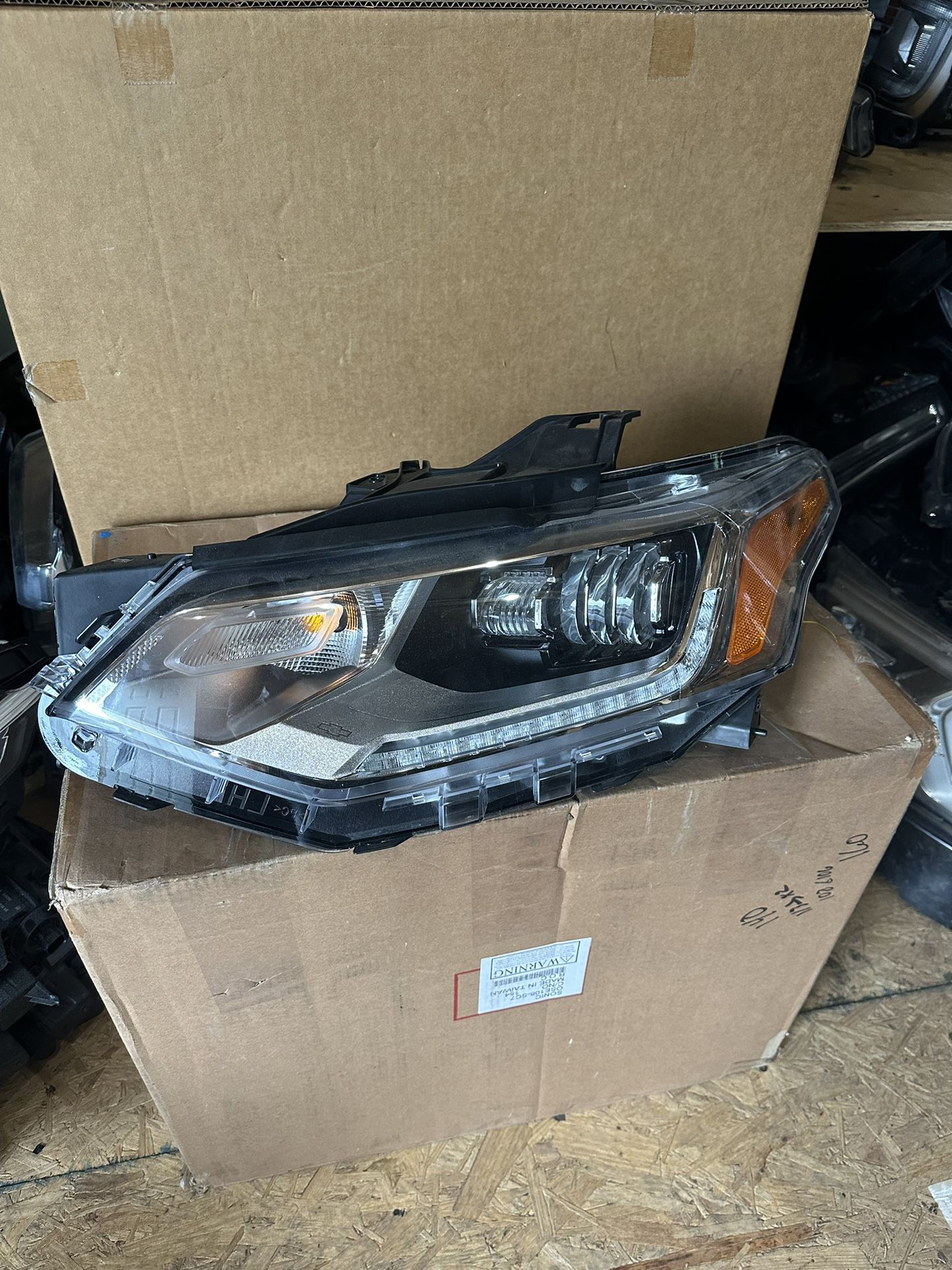 2018-2021 Chevy Traverse Headlight Full LED LH OEM 