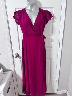 Vestido fucsia talla S