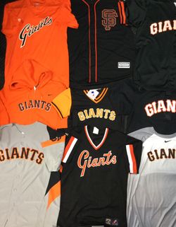 Giants jerseys and shirts