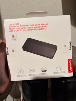 Lenovo USB-C Dual Display Travel Dock