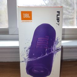 JBL Flip 7 Mini Portable Wireless Bluetooth Outdoor Stereo purple