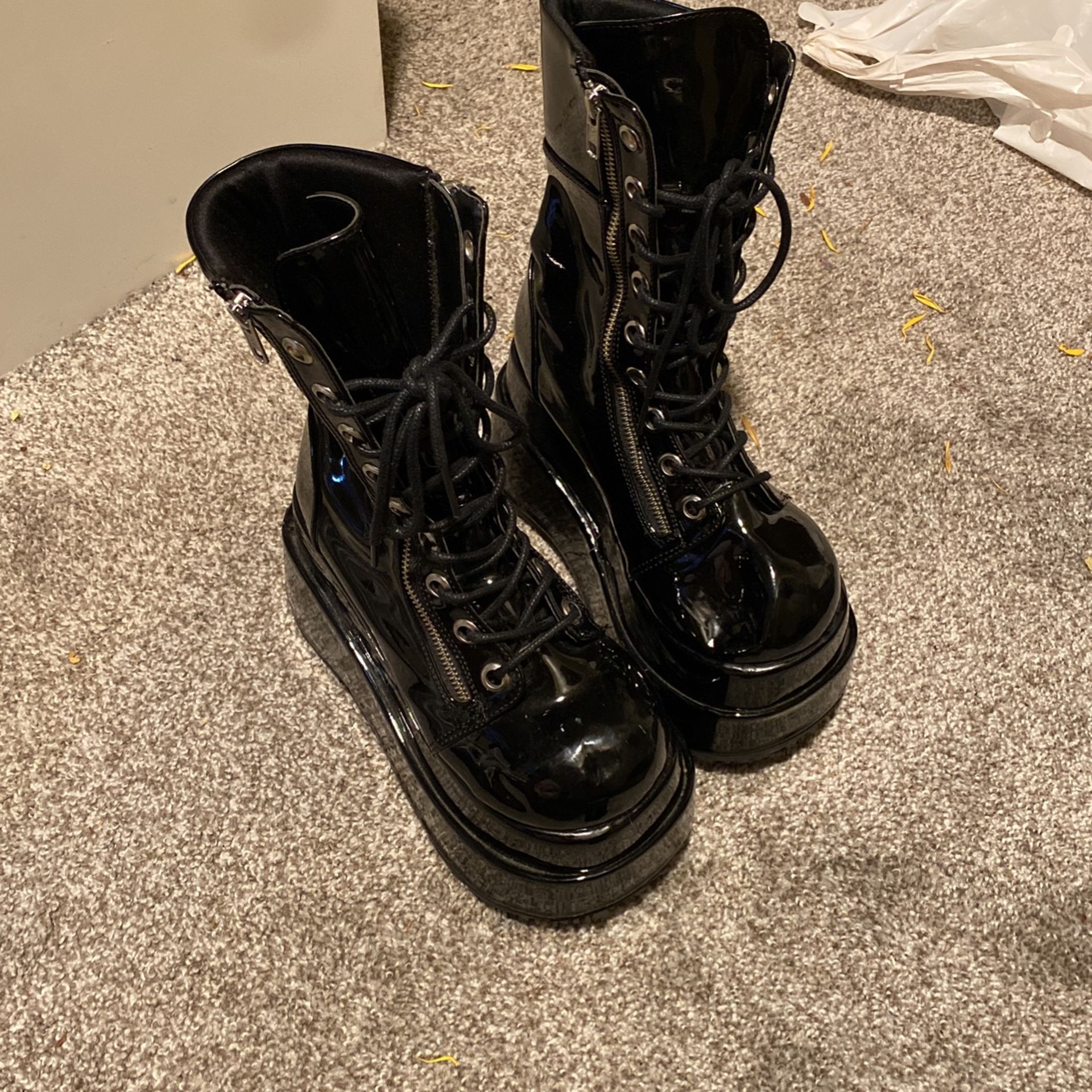 Demonia Bear-265 Punk/Goth Platform Boots