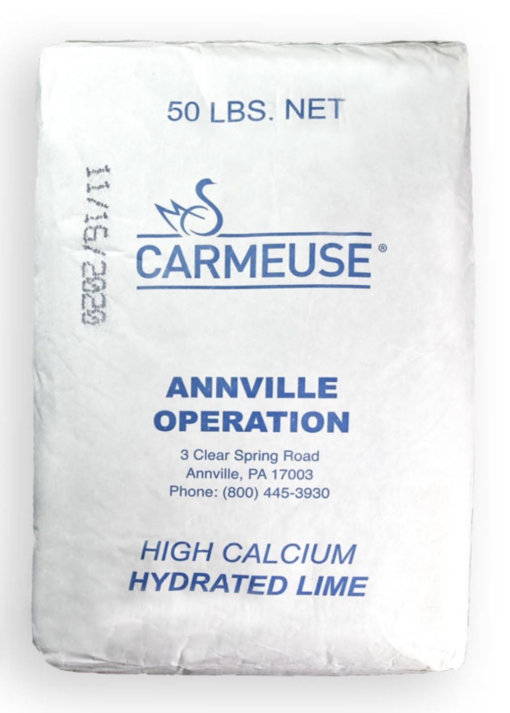 High calcium lime - 5. 50lb Bags