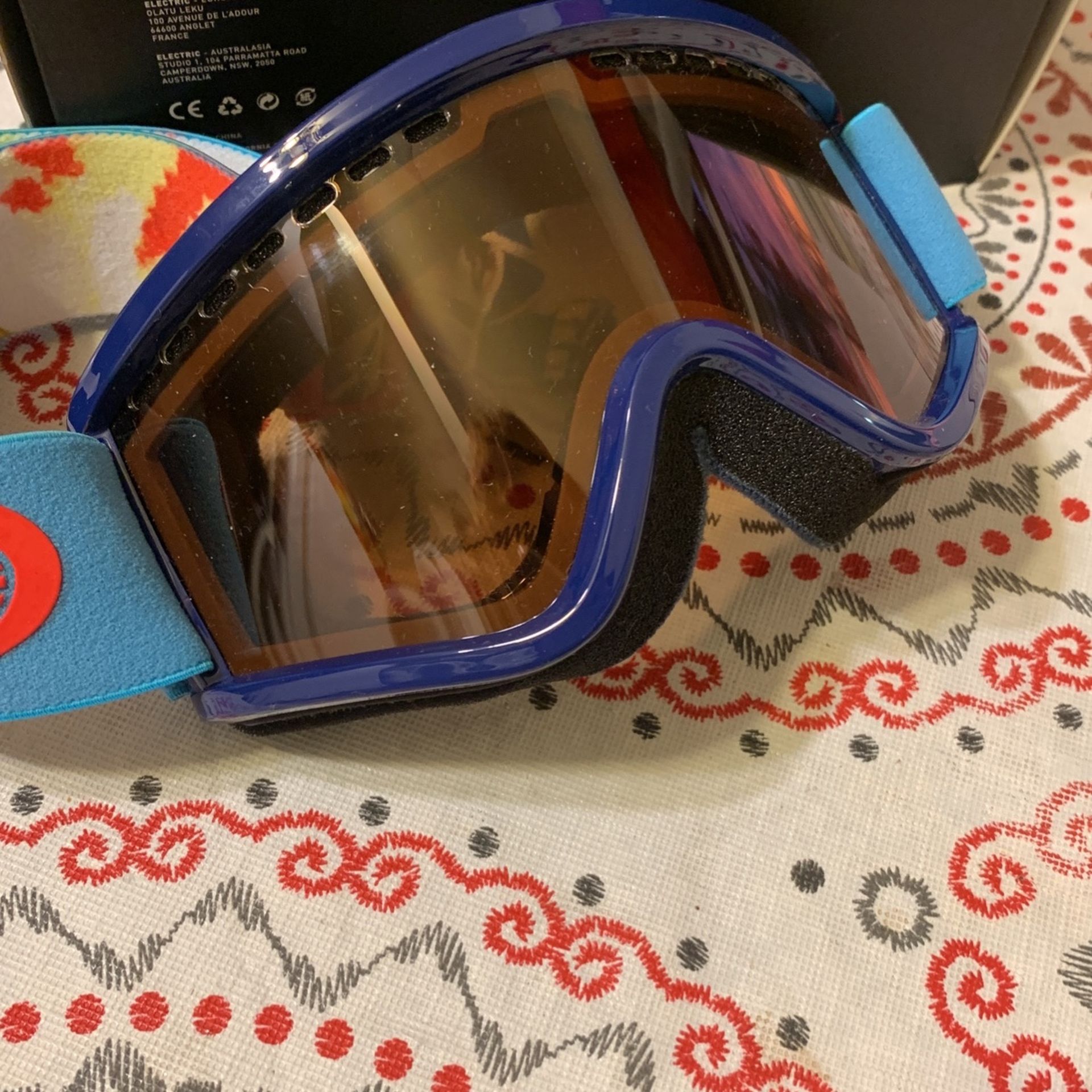 Electric Snowboarding Child goggles