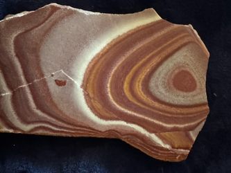 Polished Banded Sandstone Slab
