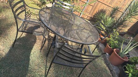 mesa de patio