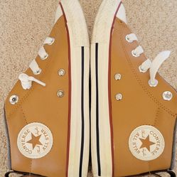 Leather Converse Chuck Taylor Shoes