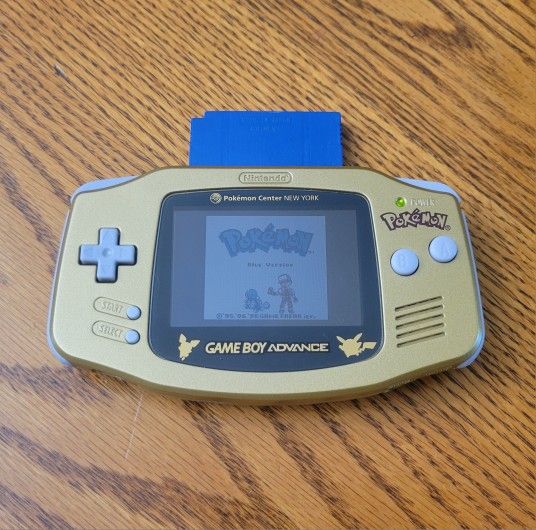 Nintendo GameBoy Advance Pokemon Center New York Gold Edition