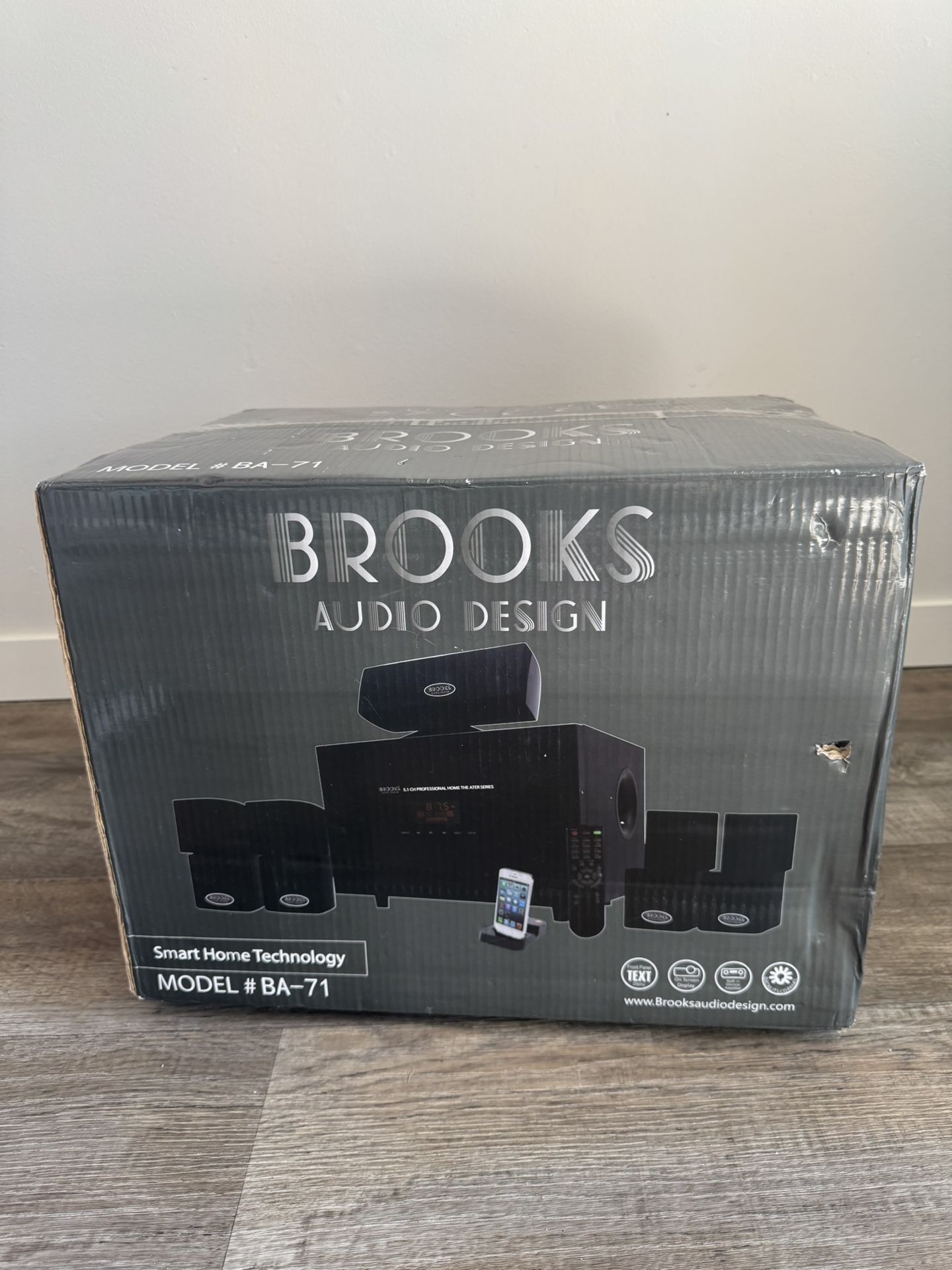 Brooks Audio Design Home Theater System