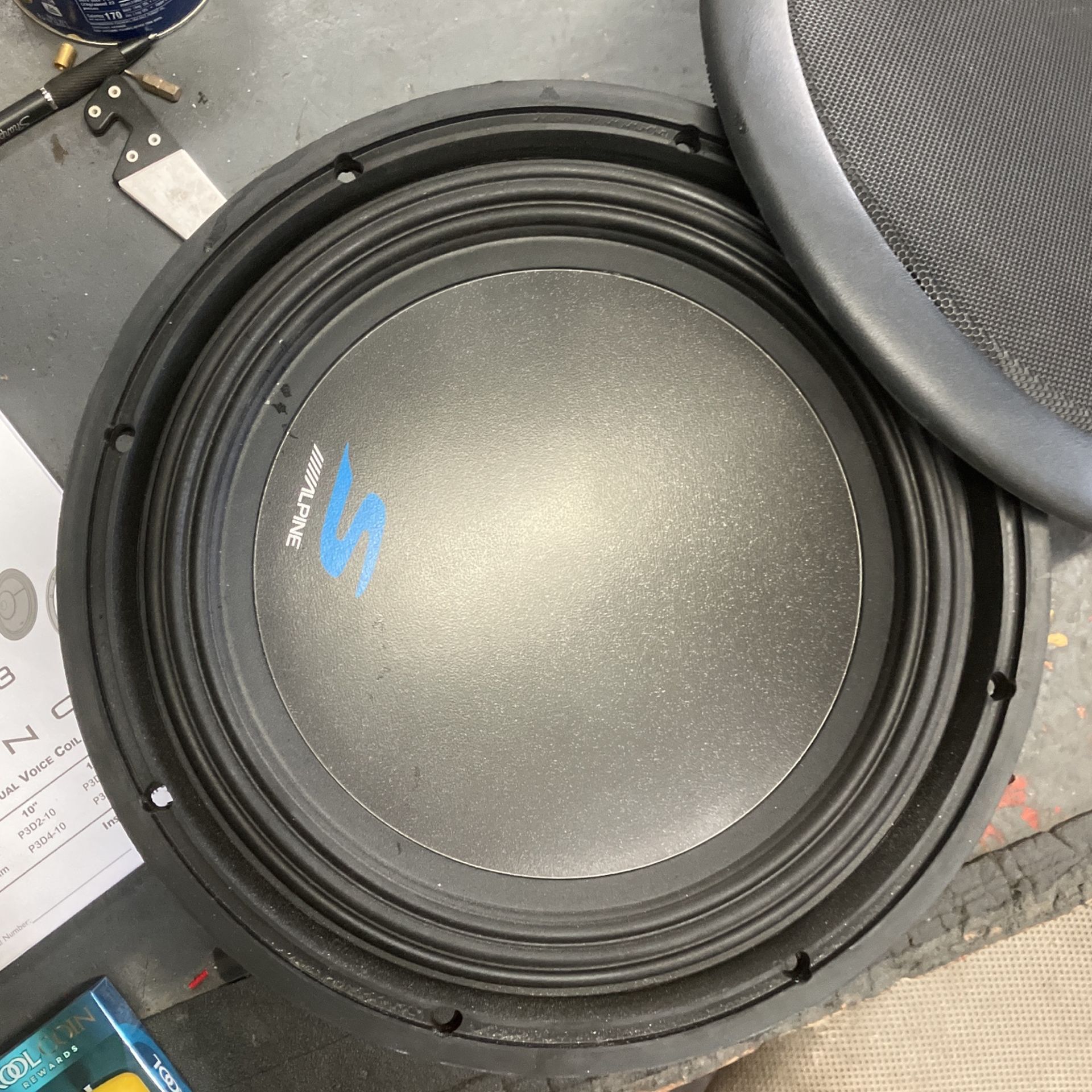Alpine Type S 12 Woofer