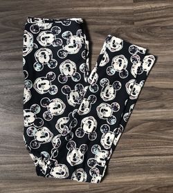 Disney X LuLaRoe Mickey Leggings One Size