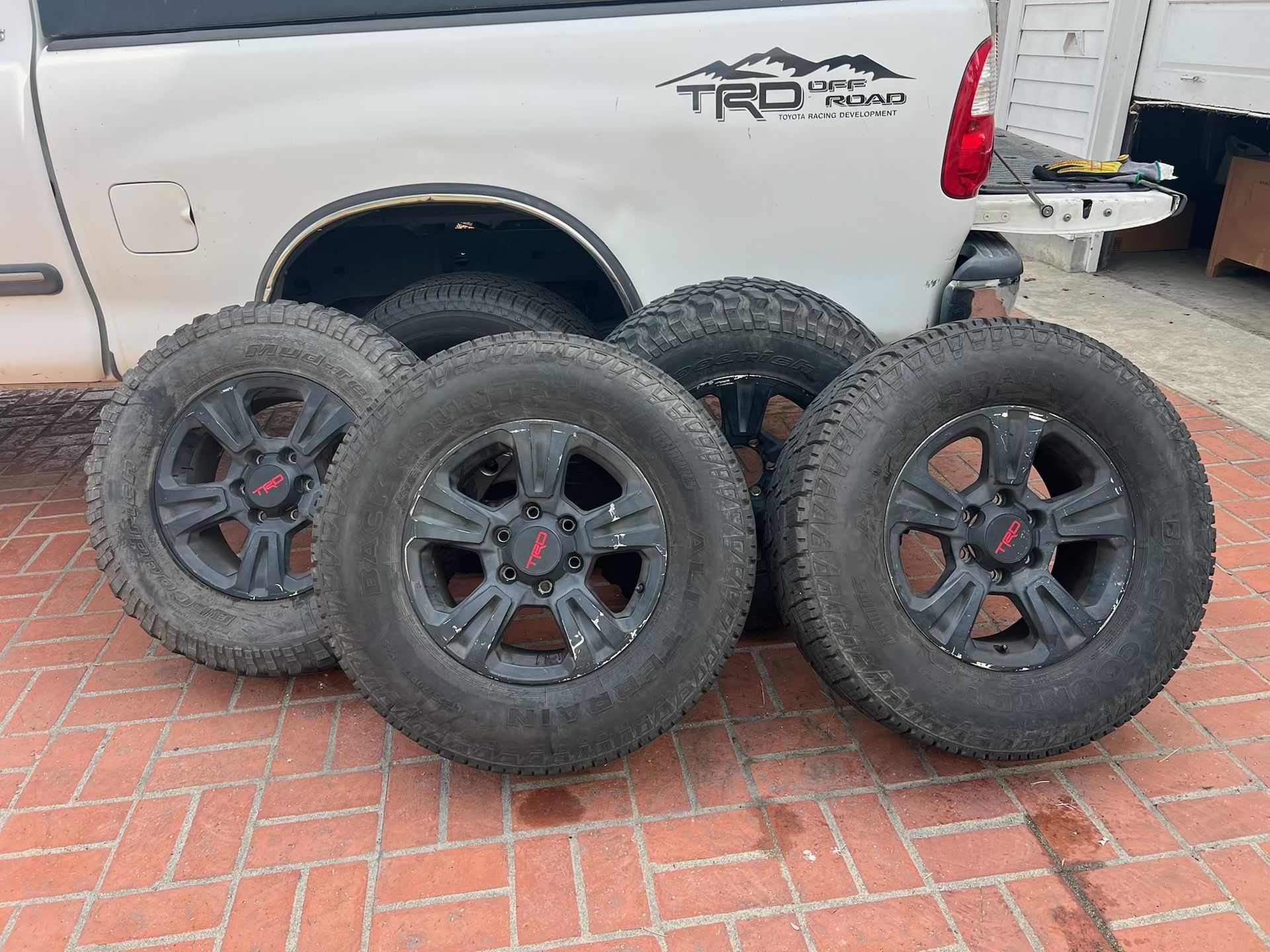 Four off-road Tires