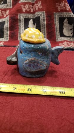 Small, Home Made Unique Fish Jar