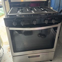 Whirlpool 5 Burner gas oven