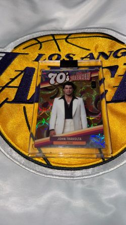 John Travolta Wild Card Decades 70s Holo Card 1/1