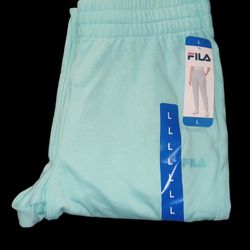 FILA Ladies women French Terry Elastic waistband Jogger Pants
