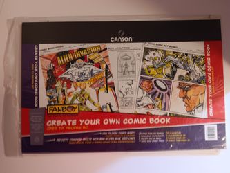 Comic Book Art Boards & Create Your Own Comic Book