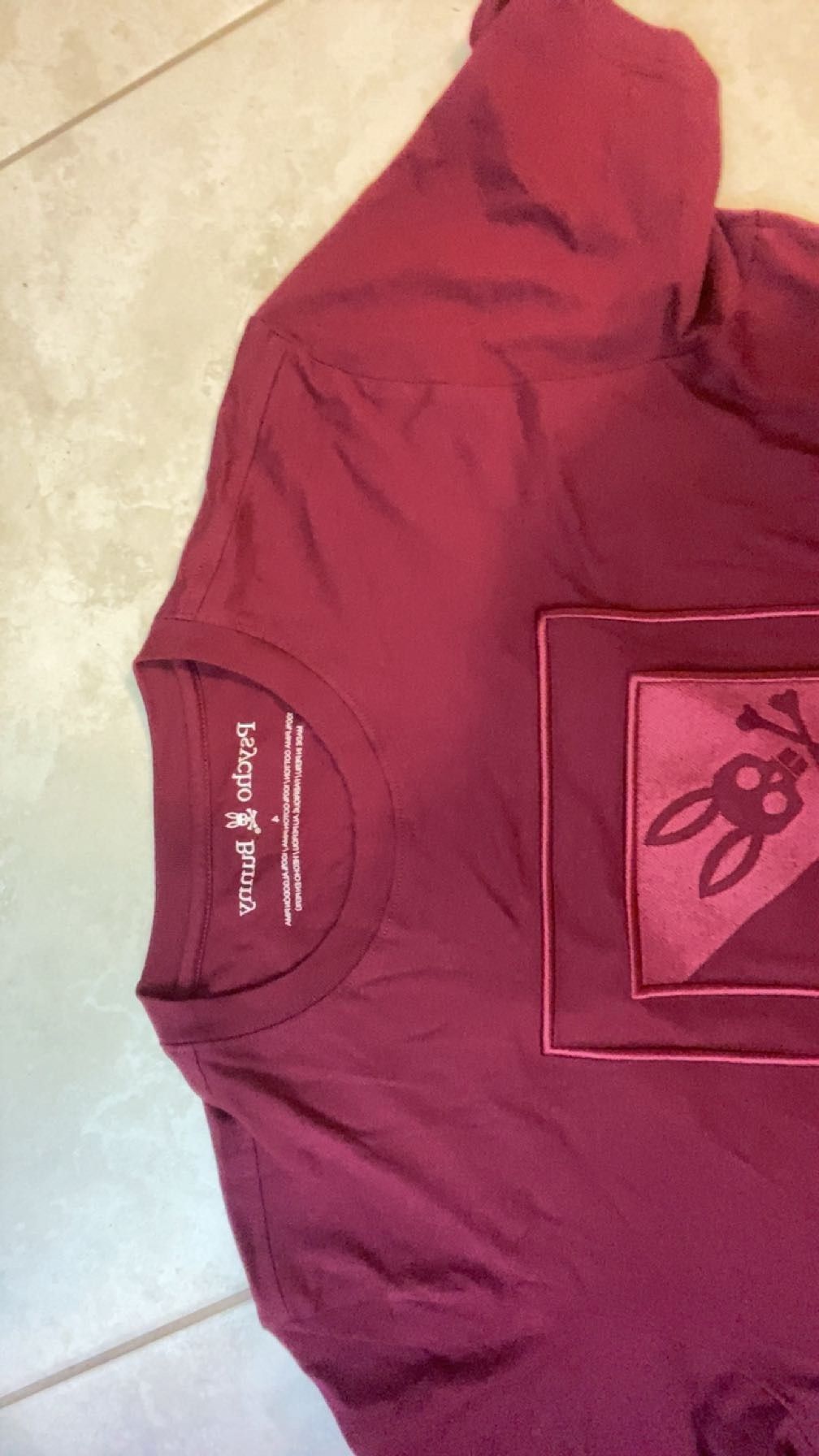 Psycho Bunny Shirt In Armani Shirt Both Medium 