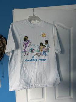 Vintage 90s Single Stitch T Shirt Trading Mom Movie XL