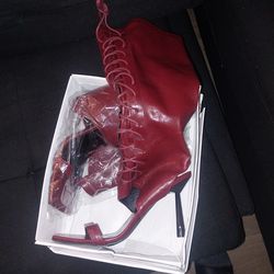 sexy strap up heel new size 11