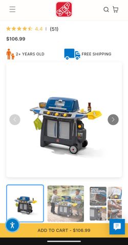 Kids Pretend Play Grill