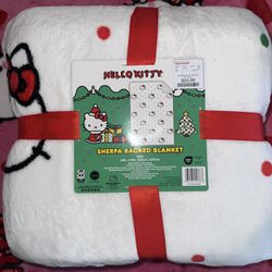 Hello Kitty Sherpa Blanket