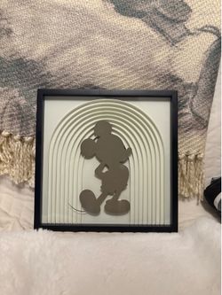 Disney Parks Home Collection - Mickey Mouse Framed Silhouette