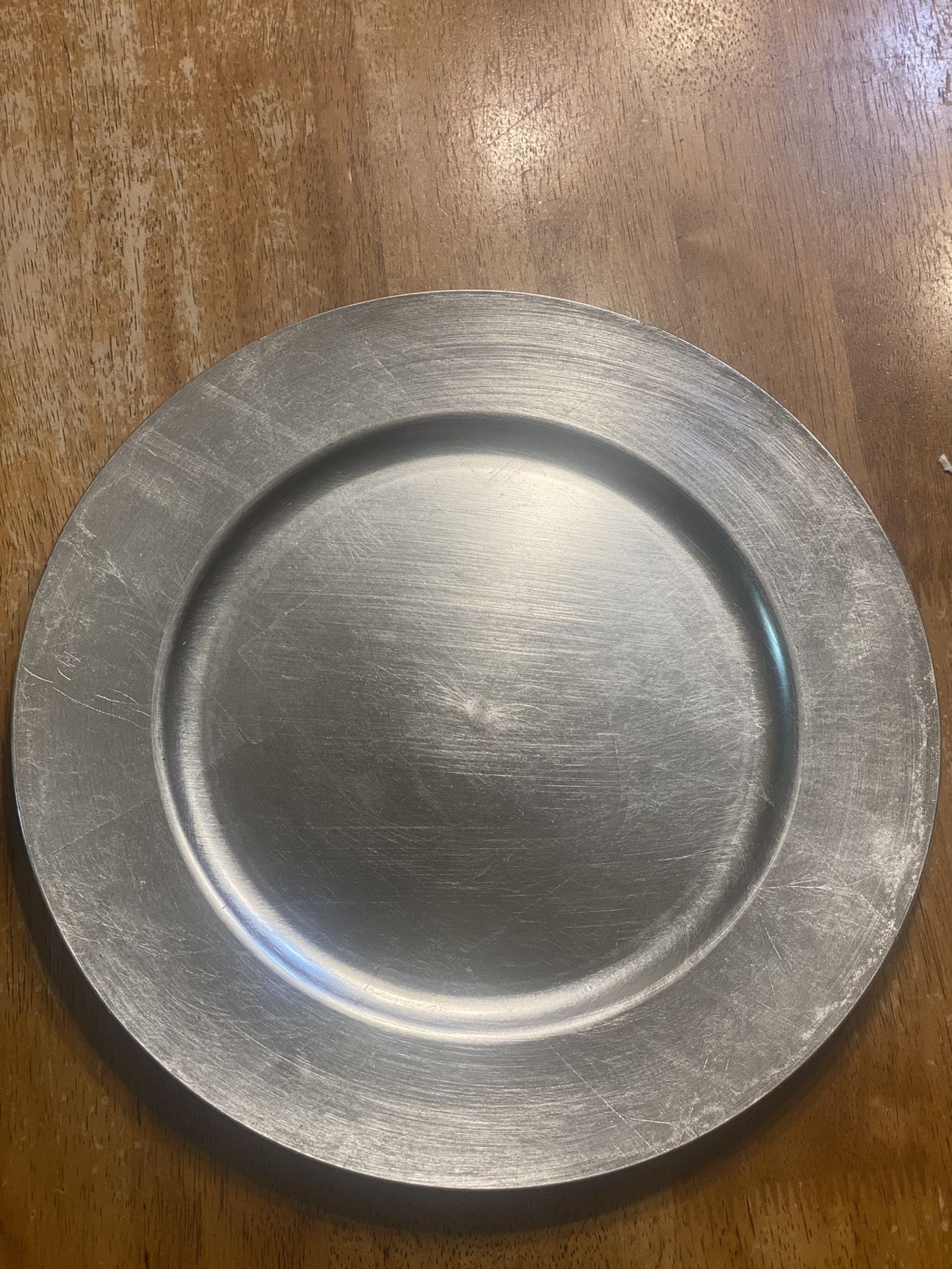Silver Charger Plate
