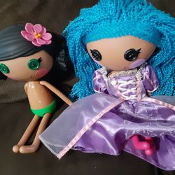 Lalaloopsy Dolls Full Size Set Of 2. 