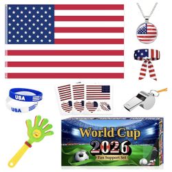Kit De Accesorios Para Fanáticos De La Copa Del Mundo 