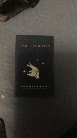 I hope You Stay poetry book 