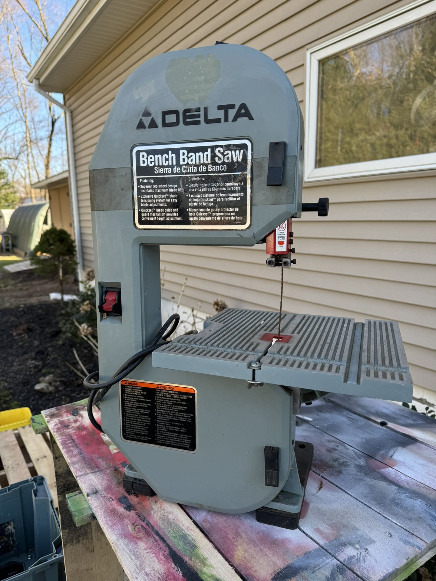 Delta Bench Band Saw