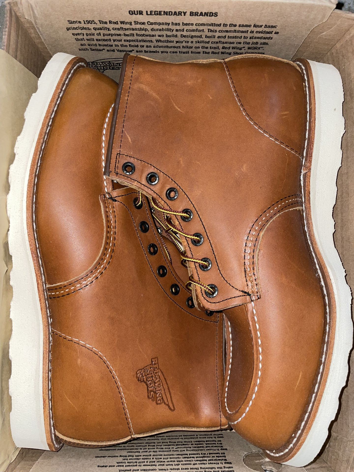 Red Wing Boots 10875 Size 11.5 D Traction Tred NEW