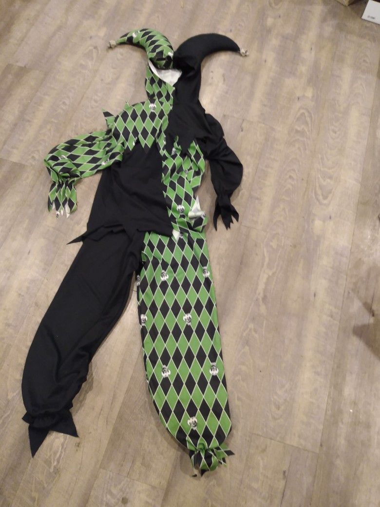 Boys Joker 3 Piece Costume Size 10-12