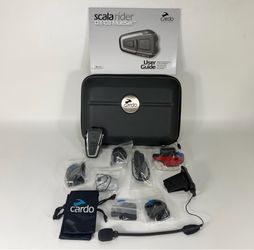 Cardo Scala Rider Q3 Motorcycle Bluetooth Communication System - Single Set